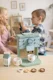 Деревянная кофемашина для детей Ecotoys, набор бариста, 8 деталей