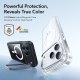 ESR Classic Hybrid Kickstand MagSafe чехол для iPhone 17 Pro Max - прозрачный черный