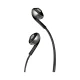 JBL T205 vadu in-ear austiņas ar 3,5 mm mini džeku – melnas