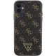 Guess 4G Triangle Metal Logo case for iPhone 11 / XR - black