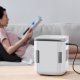 Baseus Igloo Portable Mini Fridge Cooling Box with Heating Function for Home, 6L, 230V, White