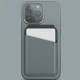 Uniq Lyden DS magnētiskais RFID maks ar telefona statīvu - zils un melns | magnetic wallet with phone stand blue and...