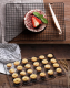Metal Cooling Rack for Baking 28x25 cm, Black