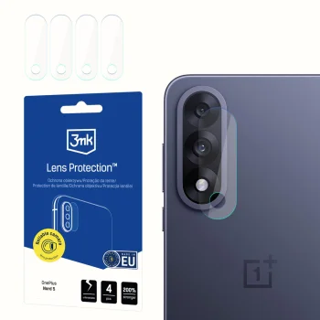 3mk Lens Protection Hybrid Glass Camera Lens Protector for OnePlus Nord 5