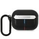 BMW Leather Curved Line Case for AirPods Pro Black