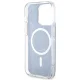 Чехол Guess для iPhone 14 Pro Marble MagSafe, черный
