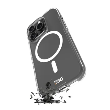Puro iPhone 16 Pro Max vāciņš Impact Clear D3O MagSafe, caurspīdīgs