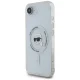 Karl Lagerfeld IML Metal Karl Head MagSafe vāciņš iPhone 16e, balts