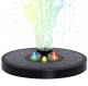 Солнечный фонтан для пруда с RGB подсветкой ZD70G