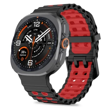 Ремешок Tech-Protect Iconband Pro для Samsung Galaxy Watch Ultra 47mm, черный и красный