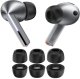 Tech-Protect Silicone Ear Tips for Samsung Galaxy Buds 3 Pro S/M/L Black