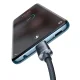 Baseus Crystal Shine USB Type C to USB Type C Data Charging Cable 100W, 2m, Black | Провод для Зарядки...
