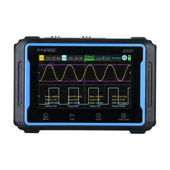 Портативный осциллограф 3-в-1 FNIRSI 2C53P 4.3" с сенсорным экраном