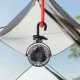 Настольный USB вентилятор с аккумулятором и гибким штативом,...