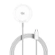 Tech-Protect A54 MagSafe 25W bezvadu lādētājs, balts