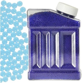 Hidrogēla bumbiņas "Orbeez" (7-8 mm) daudzkrāsu šautenes pistolei 50 000 gab., zils | Hydrogel balls for multicolor...