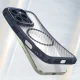 Leading Series MagSafe silikona vāciņš iPhone 16 Pro Max, zils