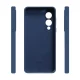Etteri Silicone Mag vāciņš priekš Samsung Galaxy S25 Edge, tumši zils