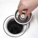 Сетечко для раковины из нержавеющей стали, 8.2 см, серебристое