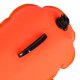 Swimming Safety Buoy with Dry Bag and Whistle, 28L, Orange