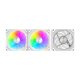 Darkflash Gauss G24 3IN1 datora ventilatori (balti)