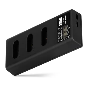 Newell CD-USB-C Three-Channel Charger for Sony NP-BX1 Batteries