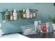 Hanging Metal Organizer Basket, Black