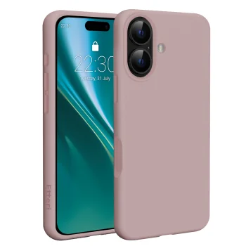 Etteri Silicone Mag vāciņš iPhone 17, gaiši rozā