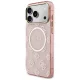 Guess IML Peony Dot MagSafe чехол для iPhone 17 Pro Max – розовый