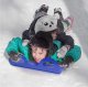 Sļūkšanas Paklājs Ragavas Paliktnis Sniega Slīdnis, 92x46 cm | Flexible Snow Hill Slider Mat Sledge