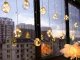 Рождественская Гирлянда, Занавес, Лампочки, 138 LED, IP44, Теплый Белый