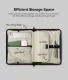 Ringke Smart Zip Pouch līdz 13\" klēpjdatoram ar statīvu - bēšs | laptop bag waterproof case a up to with stand...