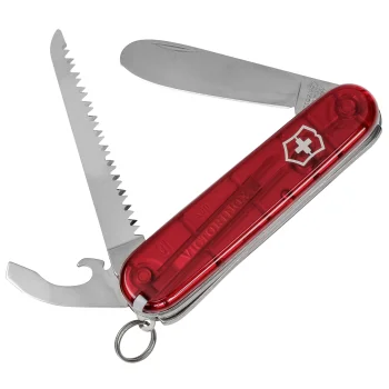 Карманный нож Victorinox My First Victorinox, прозрачный красный