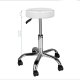 Regulējams Friziera Kosmetologa Meistara Krēsls Taburete AM-310, Balts | Hairdresser Master Chair Beauty Salon Spa...