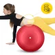 Vingrošanas bumba 4FIZJO Peanut Air Ball 45 x 90 cm ar pumpi, sarkana