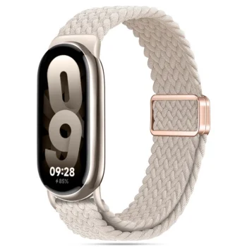 Tech-Protect NylonMag siksniņa Xiaomi Smart Band 8 / 9 / NFC, bēša