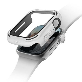 Apple Watch Series 4 / 5 / 6 / SE 40 mm. Uniq Etui Torres Cover Case, White