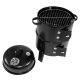 Gotel GQ9 Portable Garden Charcoal Grill and Smoker