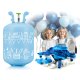 Баллон с гелием Ricokids 0,20 м3 с шарами и лентой