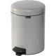 Мусорное ведро с педалью Brabantia NewIcon 5 л, серое