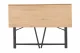 Saliekams rakstāmgalds 100x46x75cm, gaišs koks / modernais ozols