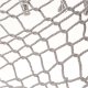 Boho Garden Hammock with Wooden Spreader Bar & Fringes 200x100cm Grey