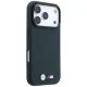 Чехол BMW M Quadrille Kevlar Metal Logo MagSafe для iPhone 18 Pro Max / 17 Pro Max, тёмно-синий