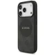 Guess iPhone 17 Pro чехол 4G Circle Classic Logo MagSafe, черный