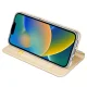 Чехол-книжка Dux Ducis Skin Pro для iPhone 14 Plus, золотой