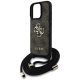 Guess iPhone 16 Pro Max Case 4G Big Logo Cord Stap Crossbody, Brown