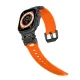 Tech-Protect Delta Pro siksniņa Apple Watch 4/5/6/7/8/9/SE/Ultra 1/2 (42/44/45/49 mm) - Oranža/melna krāsā | Strap...