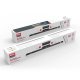 XO YH08B magnētiskā LED lampa ar pulti, 1200mAh, melna