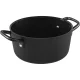 Cooking Pot with Glass Lid ZWILLING Milano, 24 cm, Black