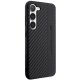 Mercedes-AMG Samsung Galaxy S23 vāciņš Carbon Stripe & Embossed Melns